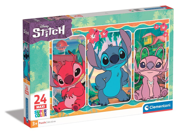 Dėlionė Clementoni DISNEY STITCH 24029, 62 cm x 42 cm