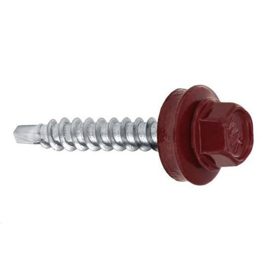 Wkręt samowiercący Wkret-Met WFD, RAL3005, 4.8 mm x 35 mm, 250 szt.