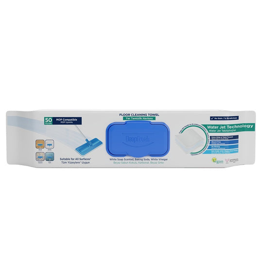 Deepfresh uzupełnienie mokrych ściereczek do podłóg 50 szt.