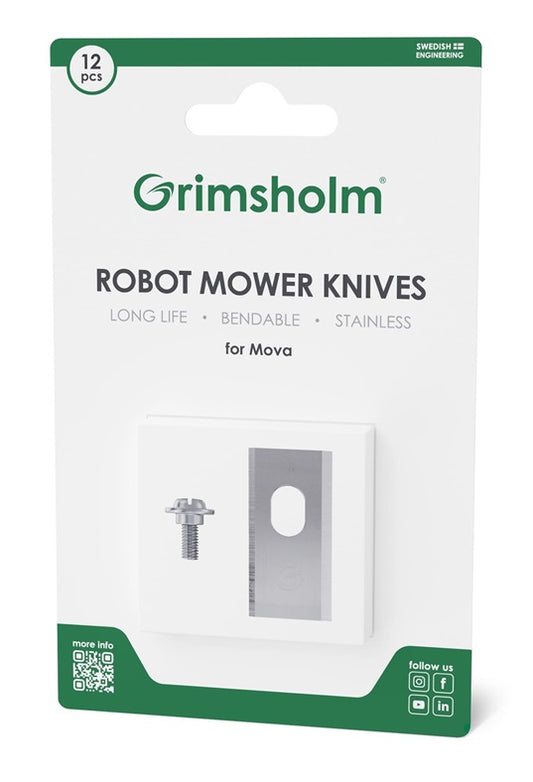 Peiliukai robotui Grimsholm Mova, 12 vnt.