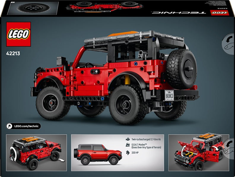 Konstruktorius LEGO® Technic Ford Bronco® SUV 42213