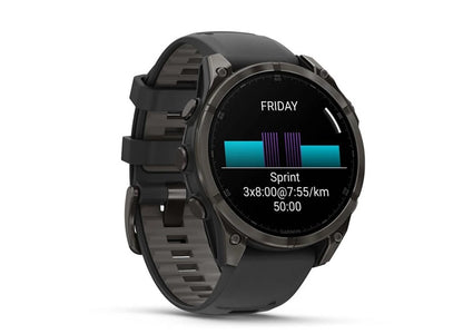 Išmanusis laikrodis Garmin Fenix 8 47MM AMOLED  juoda