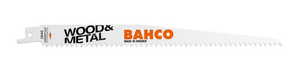 Tiesinio pjūklo geležtės Bahco 6TPI 228x1.3mm, 2 vnt.