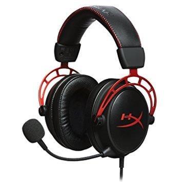 Gaming Headset Kingston Alpha Pro, black/red