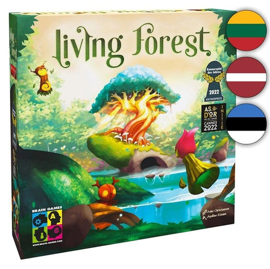 Stalo žaidimas Brain Games Living Forest, LT LV EE