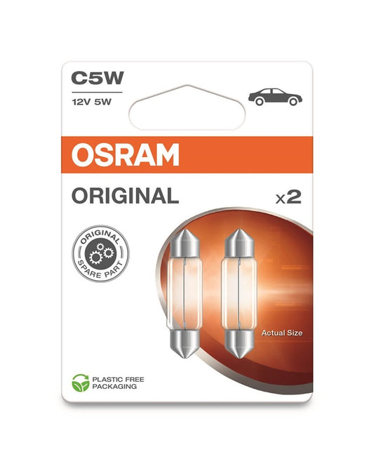ŻARÓWKA OSRAM 6418-02B 5W 12V SV8.5-8
