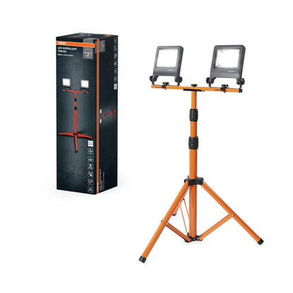 NAŚWIETLACZ PRZENOŚNY 2X30W 6000LM IP65
