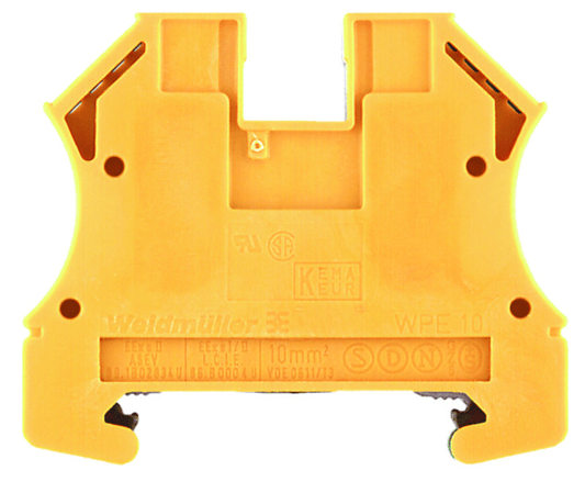 1010300000 WPE 10 PE terminal 10mm² 1200A, y/g