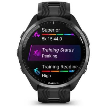 Išmanusis laikrodis Garmin Forerunner 965, juoda