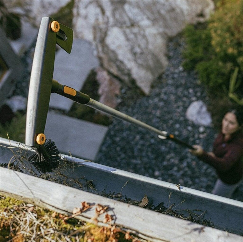 Lauko šepetys Fiskars OneClick 1080698, 310 mm, be koto