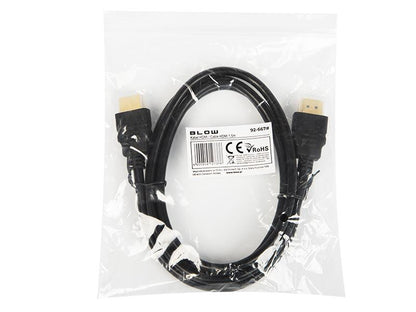 Kabel BLOW HDMI M, HDMI M, 1.5m, czarny 92-667