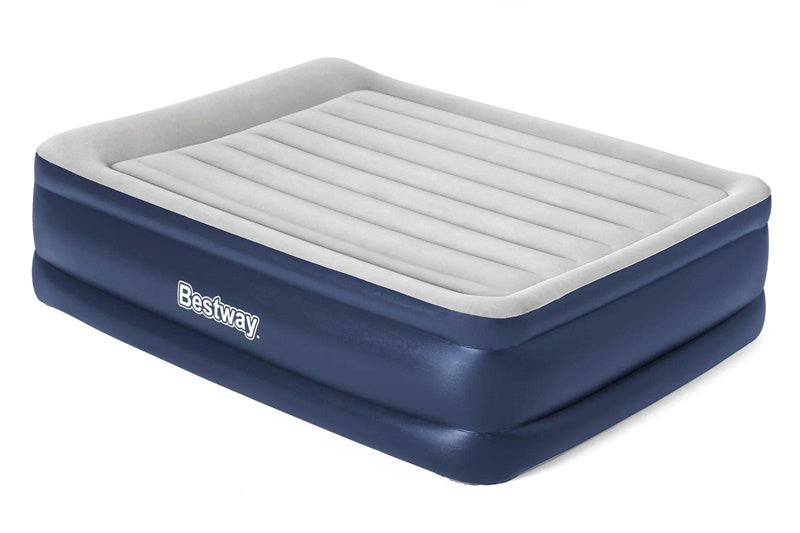 Materac dmuchany Bestway 67614, nieb./szary, 203 x 152 cm