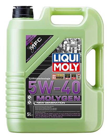 OLEJ SILNIKOWY LIQUI MOLY MOLYGEN NG 5W-40 5L