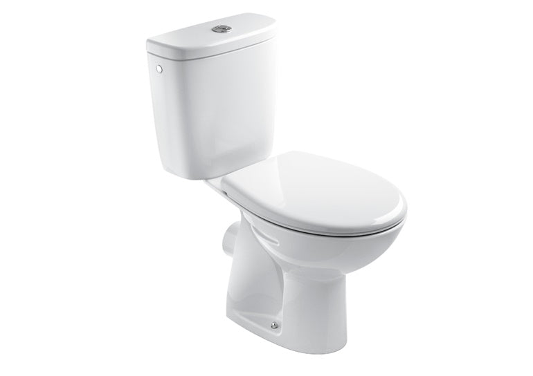 KOMPAKT WC EUROLINE-N Z DESKĄ BIAŁY