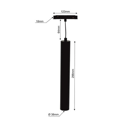 Oprawa sufitowa Modoled Magnetic, 7 W, LED, 3000–6000 K