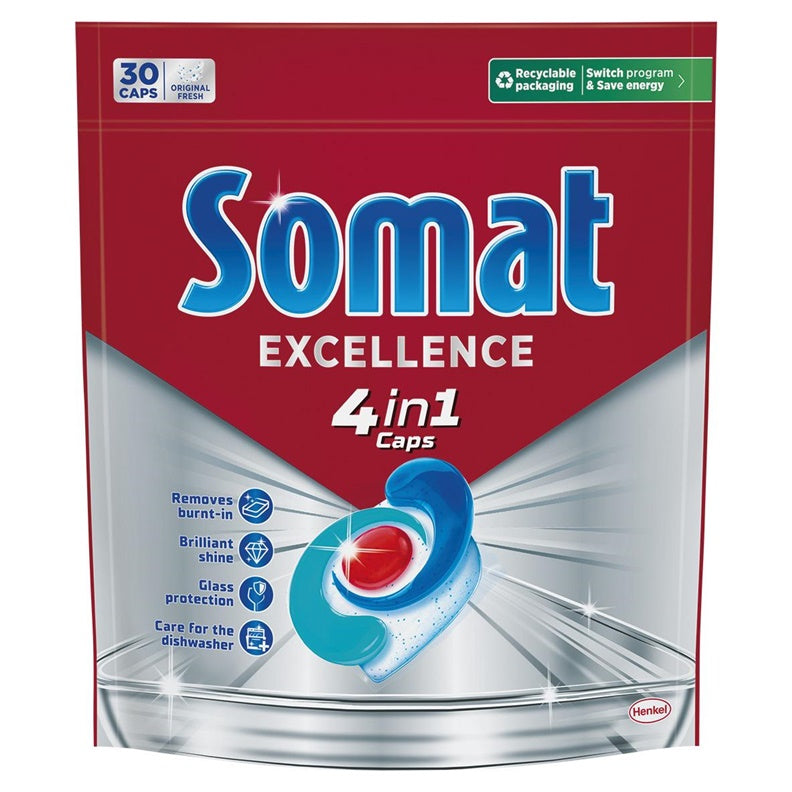 KAPSULKI DO ZMYWARKI EXCELLENCE 4W1 30 SZT.