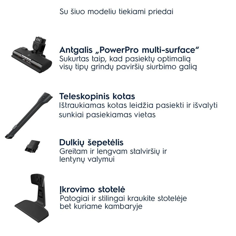 Bezprzewodowy odkurzacz pionowy Electrolux serii 500, ES52CB21DB
