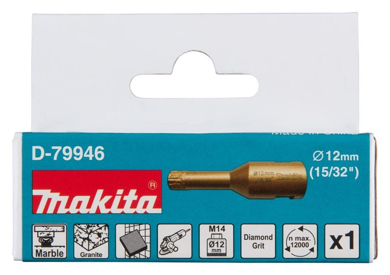 Deimantinė karūna Makita 12 mm M14 D-79946