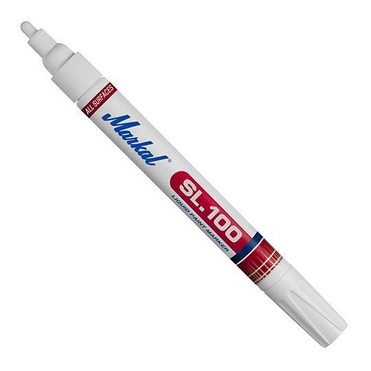 Marker z płynną farbą Markal SL 100 BIAŁY 3mm