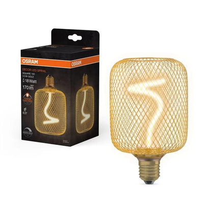 Lemputė Osram LED, E27, 3.5W, 170lm, 1800K, DIM