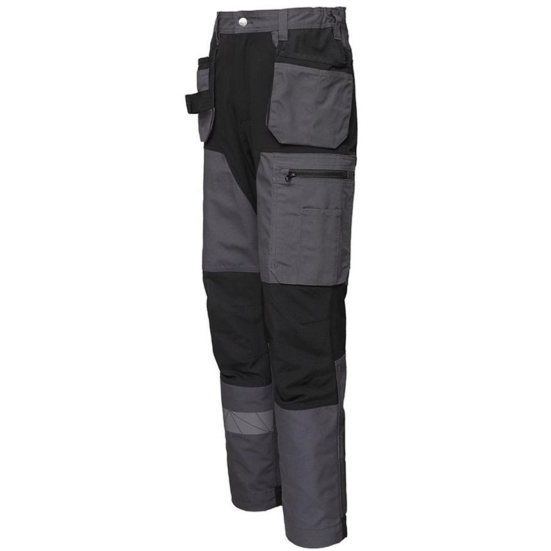 Darbo kelnės Bo Safety Cirius, juoda/pilka, 54 dydis