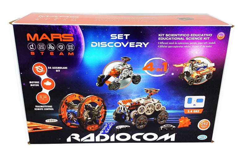 Interaktywna zabawka Mars Radiocom 4w1 40966