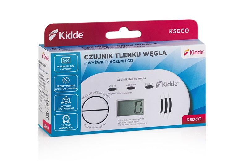 Czujnik tlenku węgla KIDDE KID-K5DCO
