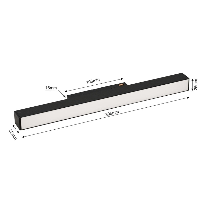 Lampa Modoled Magnetic, 12 W, LED, 3000 - 6000 °K