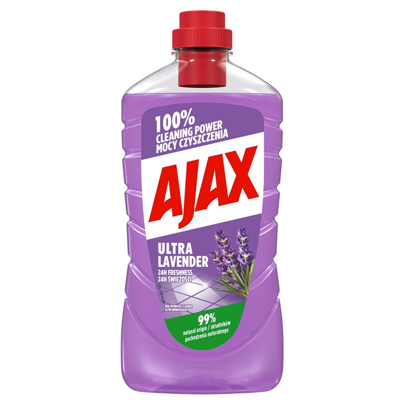 Uniwersalny płyn czyszczący Ajax Ultra lawenda, 1 l