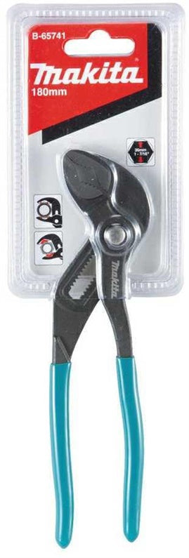 Reguliuojamos santechninės replės Makita, 180 mm