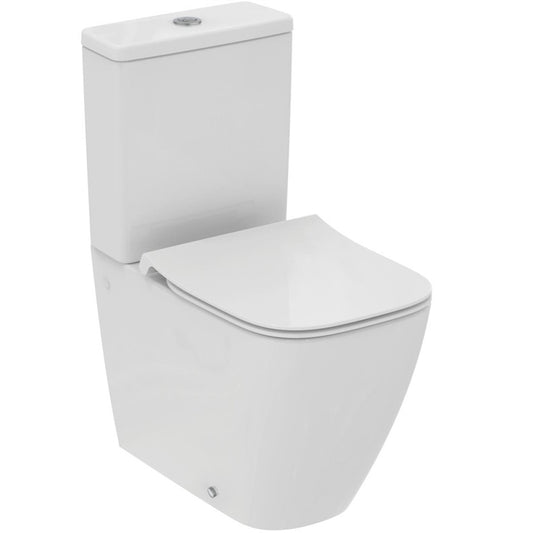 WC STOJĄCY ILIFE Z BEZRANTOWĄ MISKĄ Z DESKĄ