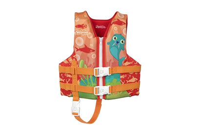Kamizelka ratunkowa Bestway, czerwono-pomarańczowa, 56 cm, 19-30 kg