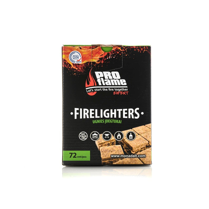 Uždegiklis Pro Flame Expert , 8 cm x 13 cm, 72 vnt.