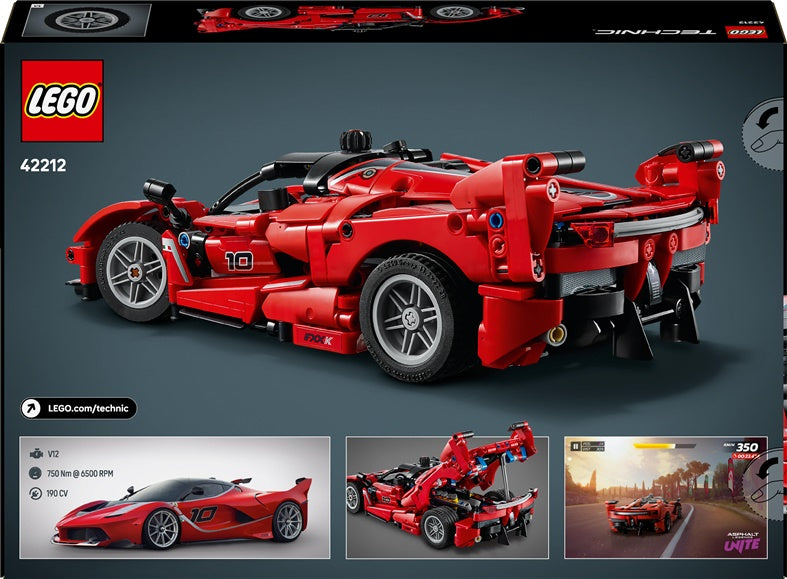 Klocki LEGO® Technic Ferrari FXX K 42212, 897 elementów