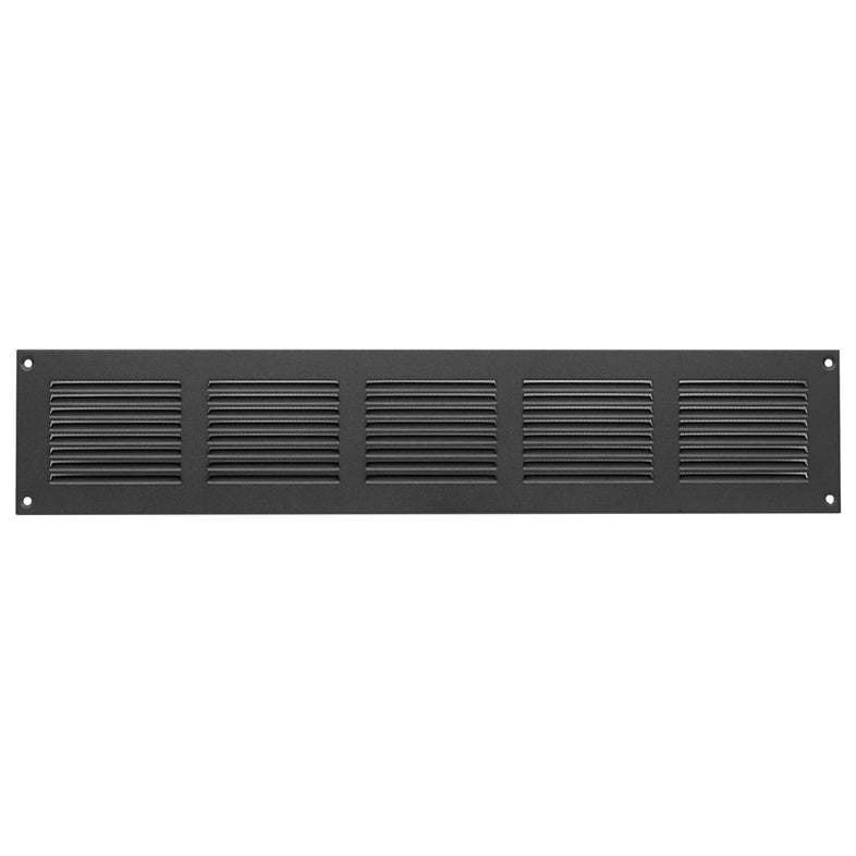 Ventiliacijos grotelės 500x100 MR5010A, metalinės, antracito