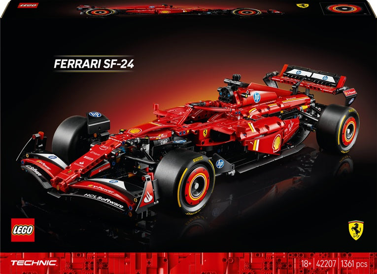 LEGO® Technic Ferrari SF-24 F1 Car 42207, 1361 vnt.