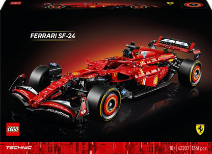 LEGO® Technic Ferrari SF-24 F1 Car 42207, 1361 vnt.