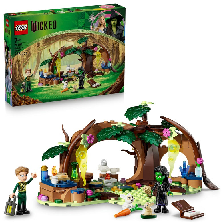 Zestaw konstrukcyjny LEGO® Kryjówka Złej Elphaby 75687, 228 elementów
