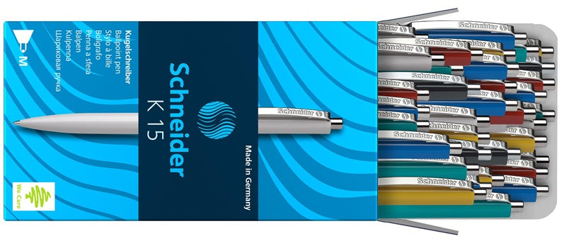 Tušinukas Schneider K15, įvairių spalvų, 0.7 mm