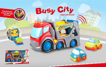 Žaislinis automobilis Busy City DHTS10359J, raudona