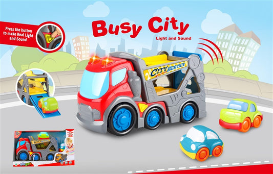 Žaislinis automobilis Busy City DHTS10359J, raudona