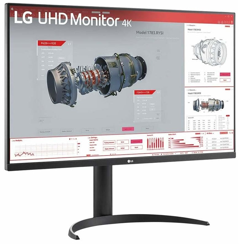 Monitorius LG 32BR55UK-B, VA, 60 Hz, 4K UHD, 31.5"
