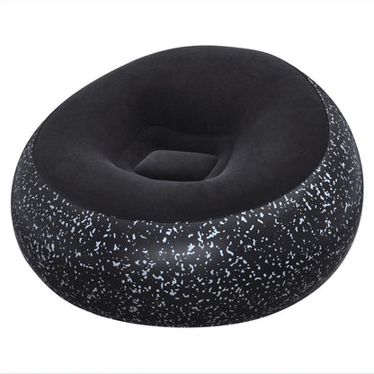 Dmuchany fotel Bestway, czarny, 116 cm x 116 cm x 66 cm