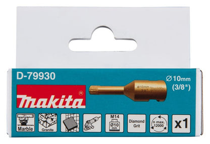 Deimantinė gręžimo karūna Makita D-79930  10 mm, M14