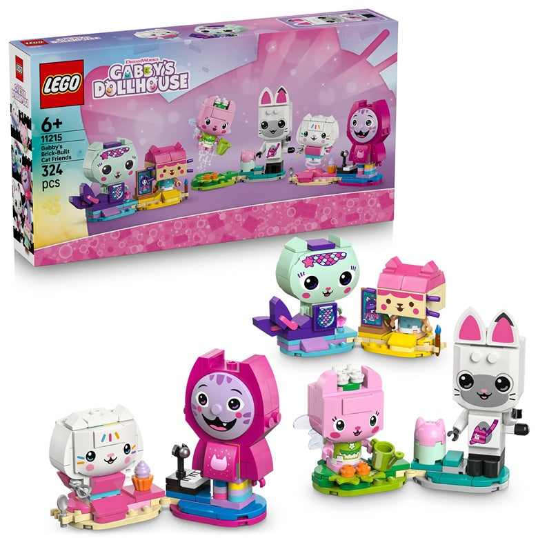 Konstruktor LEGO® Gabrysia Koci Domek Przyjaciele 11215, 324 elementy