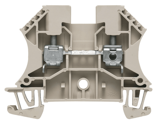 1020100000 WDU 4 Feed-through terminal 4mm² 800V 32A, dark beige