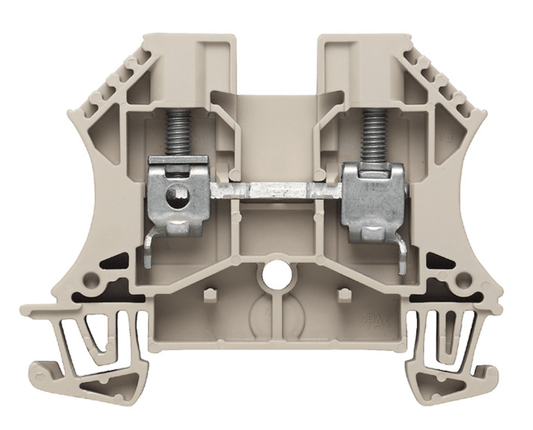 1020200000 WDU 6 Durchgangsklemme 6mm² 800V 41A, dunkelbeige