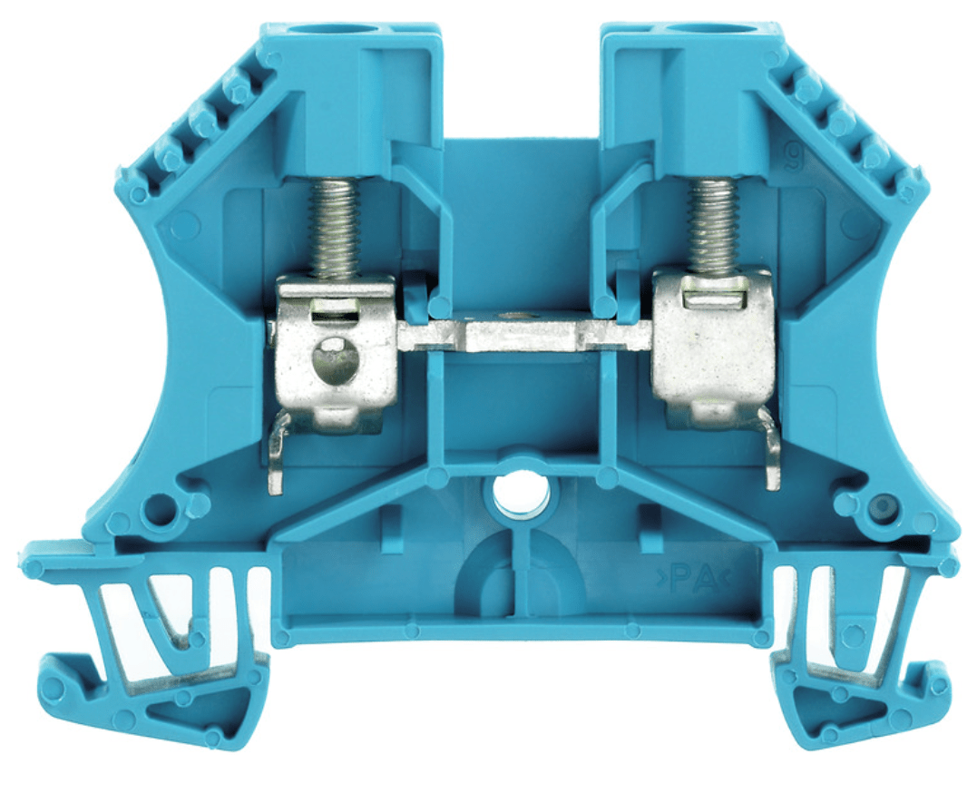 1020280000 WDU 6 BL Durchgangsklemme 6mm² 800V 41A, blau
