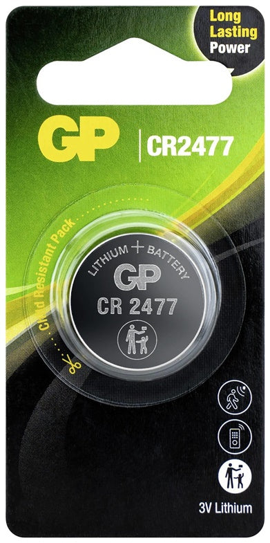 Bateria GP LITHIUM CR2477, 3V