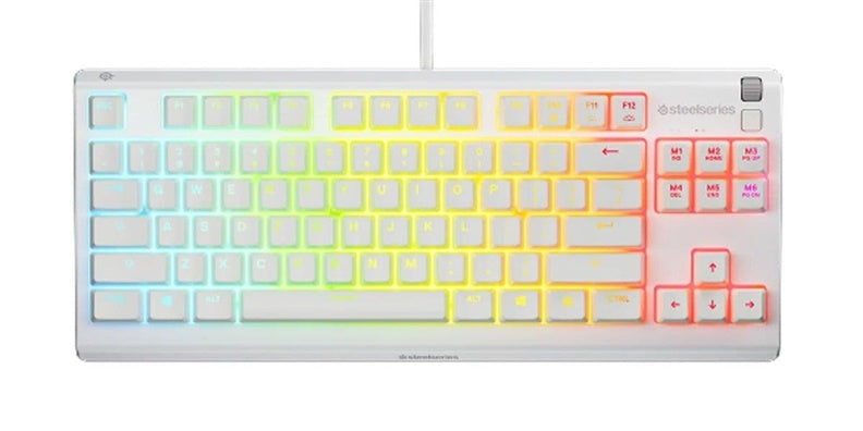 Klaviatūra Steelseries Apex 3 TKL, Anglų (US), balta